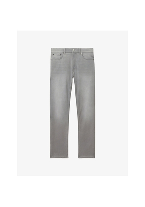 Mens Reiss Picton Slim-Fit Stretch-Denim Jeans