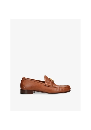 Mens Valentino Garavani Vlogo Signature Leather Loafers