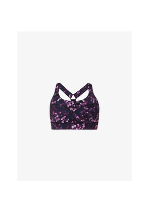 Womens Sweaty Betty Power Abstract-Pattern Stretch-Woven Sports Bra