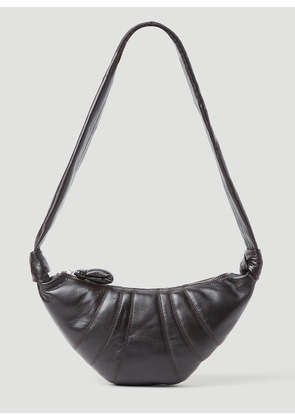 Lemaire Small Croissant Crossbody Bag - Man Crossbody Bags Brown One Size