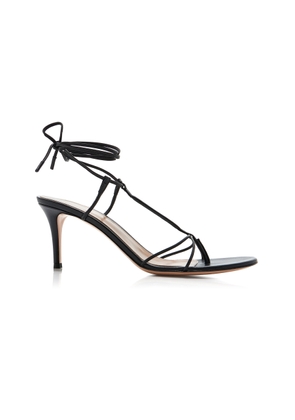 Gianvito Rossi Lace-Up Leather Sandals - Moda Operandi