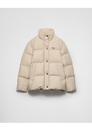Technical fabric down jacket