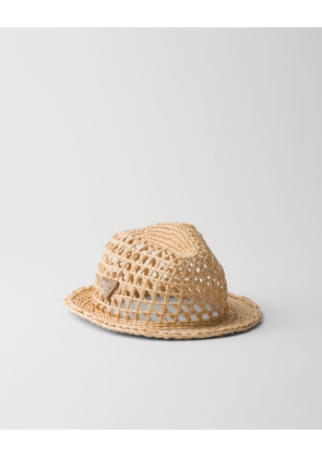 Crochet fedora