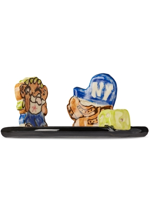 Handle With Care by Christian Moses Black Six Five Character 1 Incense Holder