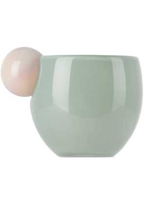 Helle Mardahl Off-White & Green Bon Bon Coffee Mug