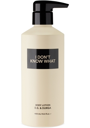 D. S. & DURGA 'I Don't Know What' Body Lotion, 13.5 oz