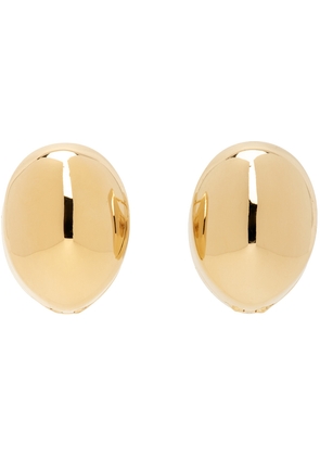 Bottega Veneta Gold Hoop Earrings
