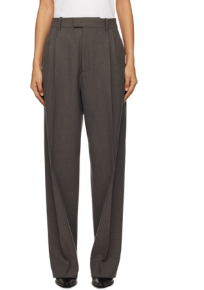 Bottega Veneta Gray Light Wool Trousers