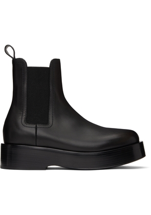 Bottega Veneta Black Torino Chelsea Boots
