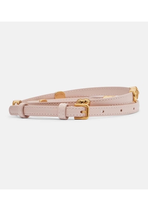 Dolce&Gabbana Embellished leather belt
