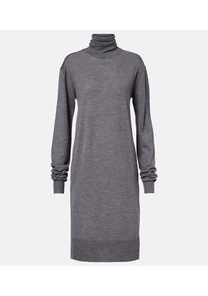 Toteme Wool and silk sweater dress