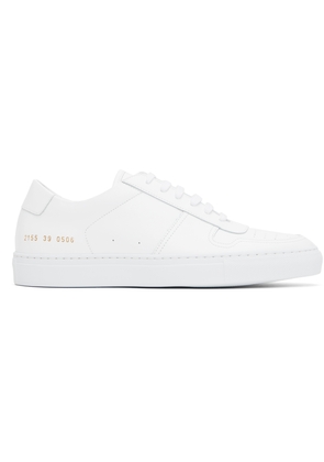 Common Projects White BBall Low Sneakers