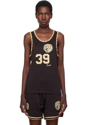Bode Brown Bobcat Singlet Tank Top