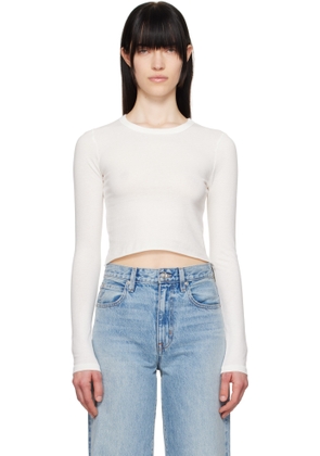 SLVRLAKE Off-White Baby Long Sleeve T-shirt