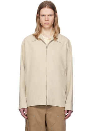 Golden Goose Beige Coach Jacket