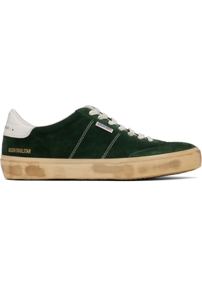 Golden Goose Green Soul Star Sneakers