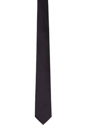 Ferragamo Black Silk Tie