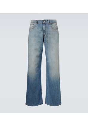 ERL Mid-rise straight jeans