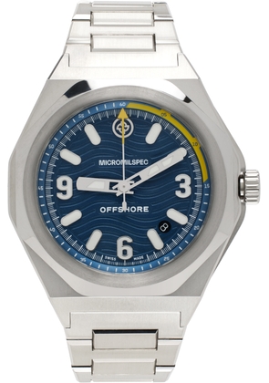 MICROMILSPEC Silver Offshore Watch