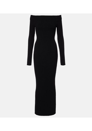 Max Mara Wool and cashmere-blend maxi dress