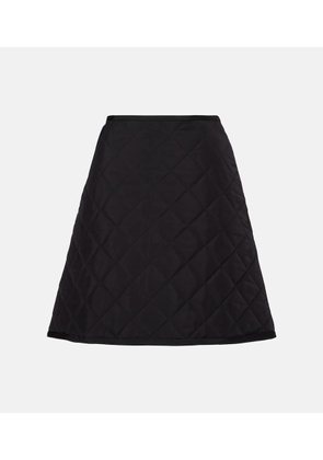 Jil Sander Quilted miniskirt