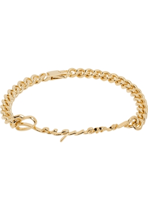 JACQUEMUS Gold 'La Gourmette Jacquemus' Bracelet