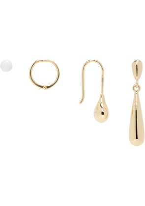 LEMAIRE Gold Piercings Set