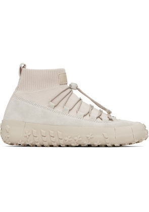 LEMAIRE Gray Vibram Wrap On Sneakers