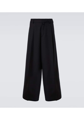 Dries Van Noten Wool wide-leg pants