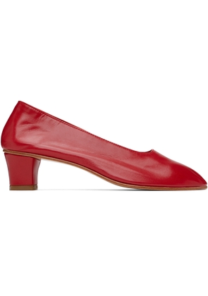 Martiniano Red High Glove Heels