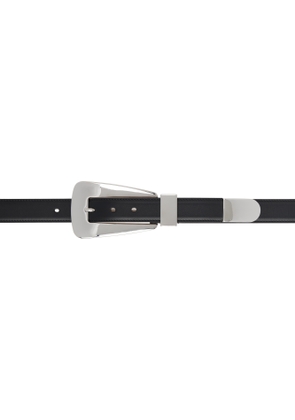 KHAITE Black Lucca Belt