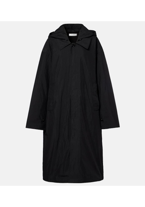 Aya Muse Hooded cotton-blend coat