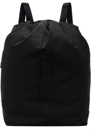 The Row Black Dima Drawstring Small Backpack
