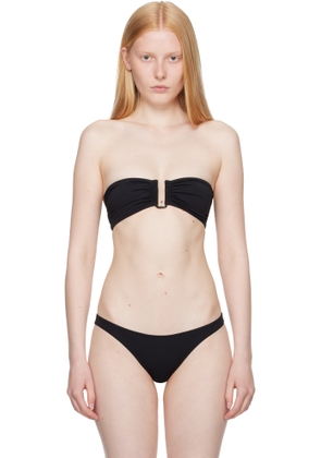 ERES Black Show Bandeau Bikini Top