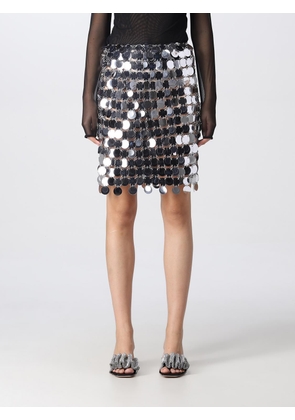 Skirt RABANNE Woman color Silver
