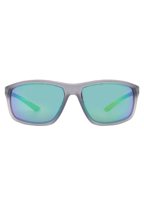 Nike Green Mirror Wrap Mens Sunglasses NIKE ADRENALINE M EV1113 013 66