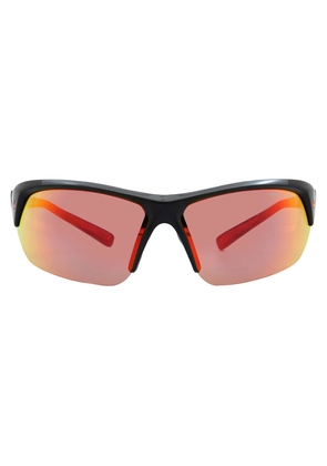 Nike Red Mirror Wrap Mens Sunglasses NIKE SKYLON ACE M MI DV2163 010 69
