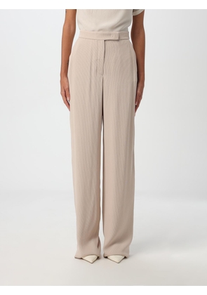 Pants EMPORIO ARMANI Woman color Blush Pink