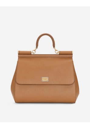 Dolce & Gabbana Borsa A Mano - Woman Handbags Brown Leather Onesize