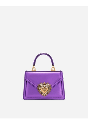 Dolce & Gabbana Borsaspalla-tracolla - Woman Handbags Purple Leather Onesize