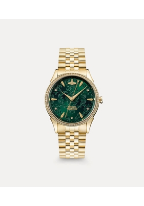 Vivienne Westwood Wallace Watch Gold Swarovski Crystals / Stainless Steel Women