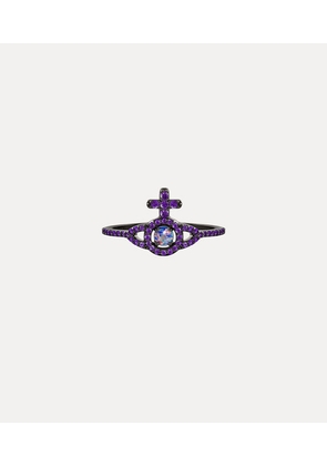 Vivienne Westwood Olympia Ring Gunmetal Opal Gemstone Unisex