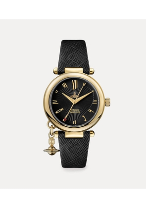 Vivienne Westwood Orb Heart Watch Stainless Steel/leather Women