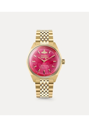 Vivienne Westwood Lady Sydenham Watch Gold / Pink Stainless Steel Women