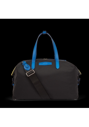 Smythson Colour Block Travel Bag in Norton Canvas