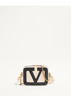 Valentino Garavani Valentino Garavani Viva Superstar Nappa Crossbody Bag Woman BUTTER/BLACK UNI