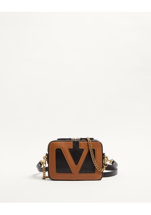 Valentino Garavani Valentino Garavani Viva Superstar Nappa Crossbody Bag Woman BLACK/SPICE UNI