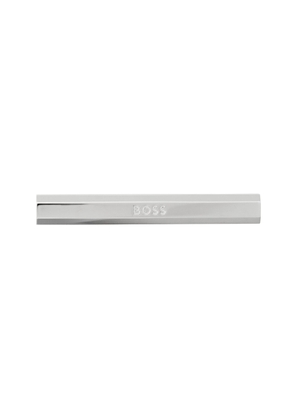 Boss Logo-engraved tie Clip - Silver - One Size