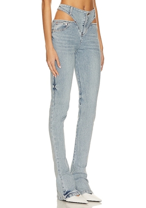 retrofete Britney Jeans in Denim-Light. Size 25. Also in 24.