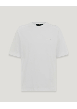 Belstaff Alloy T-shirt Men's Cotton Jersey White Size M